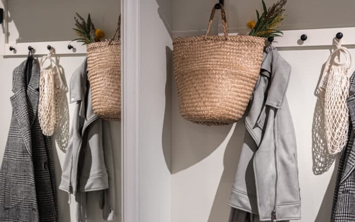 Entryway Closet Organization Ideas for Coats, Shoes, and Bags