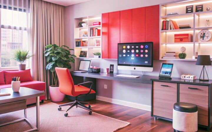 Home Office Organization Ideas for a Desk You Can Actually Work At