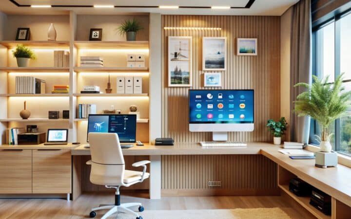 Cord and Cable Organization Ideas for a Home Office That Isn’t a Wire Nest